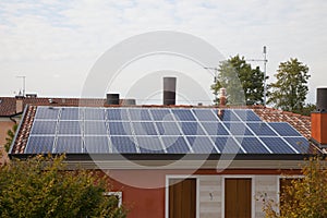 Photovoltaic Solar Power Plant - Solar energy on the cover photo