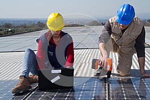 Photovoltaic workers