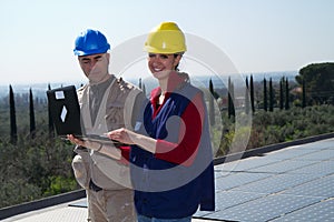 Photovoltaic workers