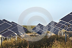 Photovoltaics in solar power station energy from natural