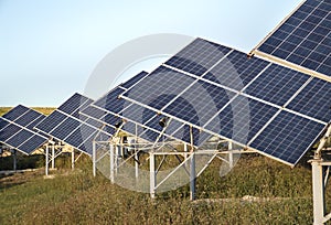 Photovoltaics in solar power station energy from natural