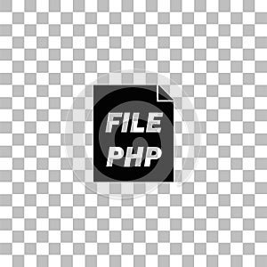 PHP File icon flat