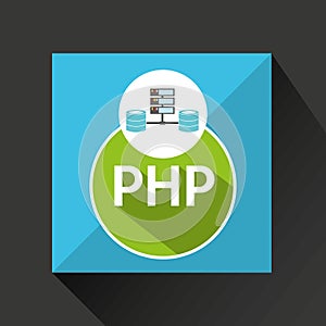 Php language data base storage