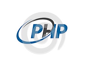 PHP letter creative modern elegant logo design