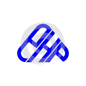 PHP letter logo creative design with vector graphic, PHP