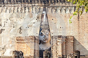 Phra Achana in Wat Si Chum, Sukhothai, Thailand,