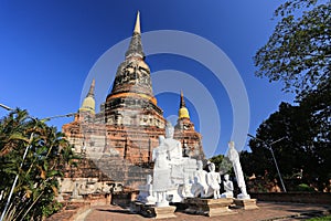 Wat Yai Chai Mongkhon Temple in Phra Nakhon Si Ayutthaya photo