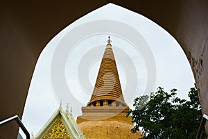 Phra Pathom Chedi Big pagoda, Nakhon Pathom Province, Thailand