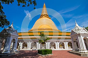 Phra Pathom Chedi Pagoda, Nakhorn Pathom, Thailand