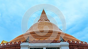 Phra Pathom Chedi the tallest and biggest stupa, pagoda in the world.