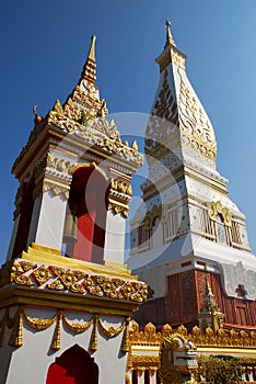 Phra That Phanom Chedi and Belfry