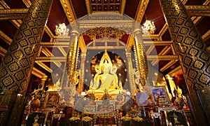 Phra Phuttha Chinnarat, Wat Phra Si Rattana Mahathat, Phitsanulok Thailand