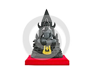 PHRA PHUTTHA CHINNARATH statue Isolated on white background