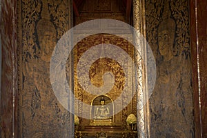 Phra Phuttha Sihing important Buddha in Thailand.
