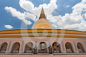 Phra Prathom Chedi, the biggest stupa in thailand