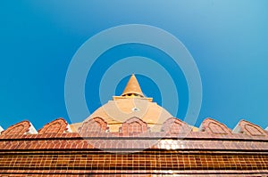 Phra Prathom Jedi temple in thailand