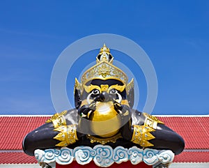 Phra Rahu statue photo