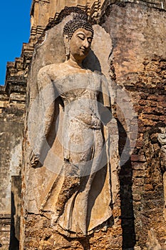 Phra Si Ratana Mahathat Chaliang temple in Sukhothai province, Thailand