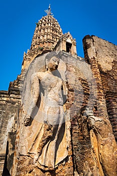 Phra Si Ratana Mahathat Chaliang temple in Sukhothai province, Thailand