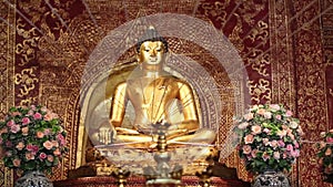 Phra Singh statue ,Chiangmai Thailand.