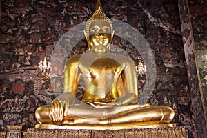 Phra Sri Sakyamuni Buddha at Wat Suthat photo