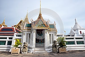 Phra Thinang Aphorn Phimok Prasat of The Grand Palace, Bangkok, Thailand.