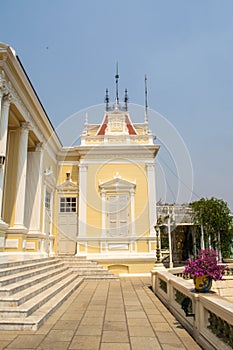 Phra Thinang Warophat Phiman in Bang Pa-In Royal Palace or the Summer Palace