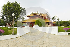 Phra Thinang Wehart Chamrun, The Summer Palace Bang Pa-In Royal Palace, Ayutthaya photo