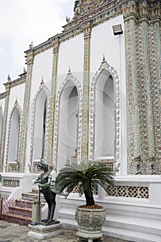 Phra Viharn Yod temple at Grand Palace complex in Bangkok