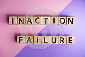 phrase inaction failure photo