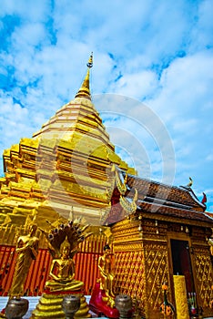 Phrathat Doi Suthep temple in Chiangmai province