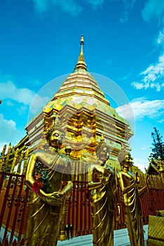 Phrathat Doi Suthep temple in Chiangmai province