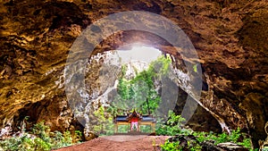 Phrayanakorn Cave in Prachuap Khiri Khan province, Thailand