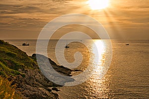 Phromthep Cape, Phuket. A famous sunset view point.