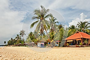 Exotic tropical beach.