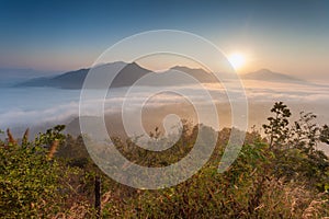 Phu thok chiang khan in loei province thailand