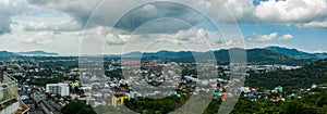 Phuket Landscape aerial view from Khao Rang