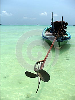 Phuket longtail boat photo