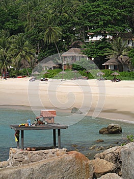Phuket - Spirit house on the beach