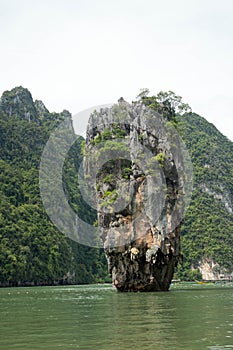 The famous James Bond Island, Phuket, Thailand