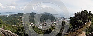 Phuket Thailand Island View City Green Asia Travel