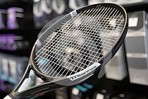 phuket thailand mar 4 2023 part artengo tennis racket artengo brand decathlon sport store focus tennis equipment this tr960