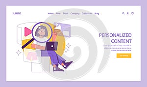 phygital. Flat Vector Illustration