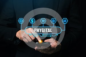 Phygital marketing involves merging tangible physical and the digital physical and digital experiences