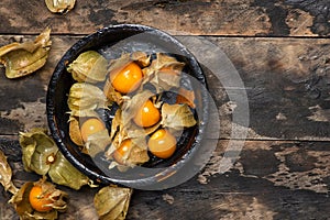 Physalis peruviana, Peruvian strawberry - Aztec fruit, medicinal plant