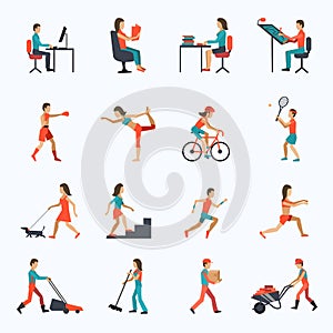 Physical Activity Icons