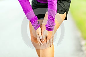 Physical injury, running knee pain