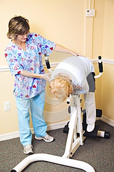 Physical Therapy - Spine Stretch