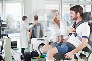 Gym physiatric rehabilitation