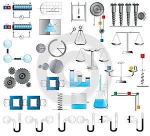 Physics and Chemistry illustrations